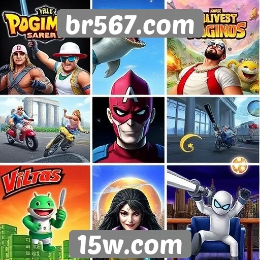 Análise do catálogo de jogos disponíveis no br567.com